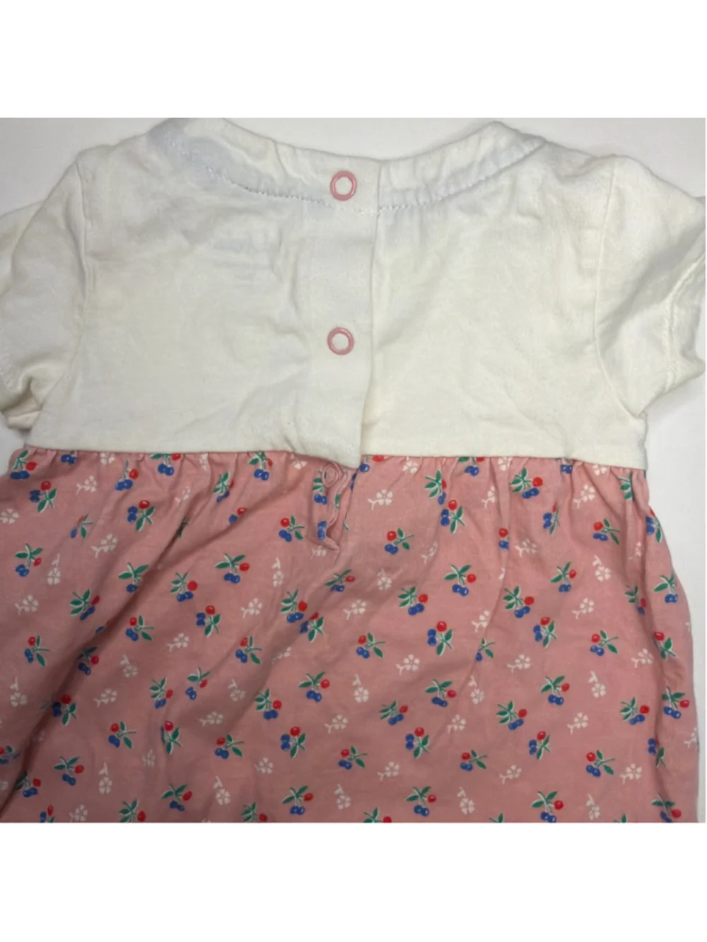 Baby Boden Girls Bunny Floral Casual Dress and Bloomers 3-6 Months